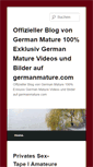 Mobile Screenshot of germanmature.com