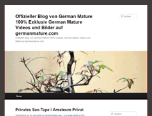 Tablet Screenshot of germanmature.com